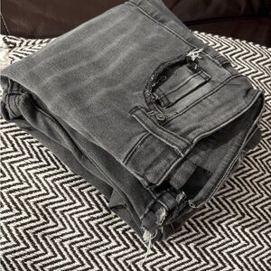 KanCan Women's Skinny Jeans - Dark Gray